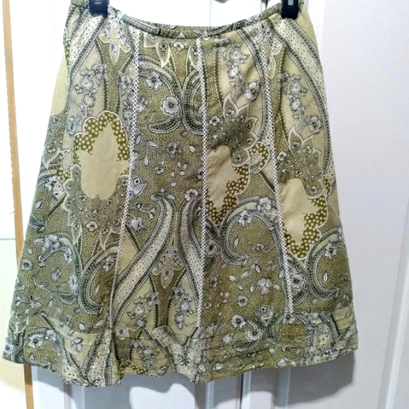Ann Taylor floral print  skirt size 4 - Picture 4 of 7